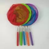 Телескопическая рыболовная сеть из нержавеющей стали с бабочкой, дорожная игрушка, стрекоза