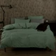 Net màu đỏ rắn nhà dệt kit bông ihs gió Châu Âu chăn bông ga trải giường bộ đồ giường bốn bộ