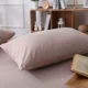 khỏa thân rửa sạch bông giường cotton mùa hè đơn giản gối màu 48 74cm bông gối gối một cặp nhịp 2 - Gối trường hợp