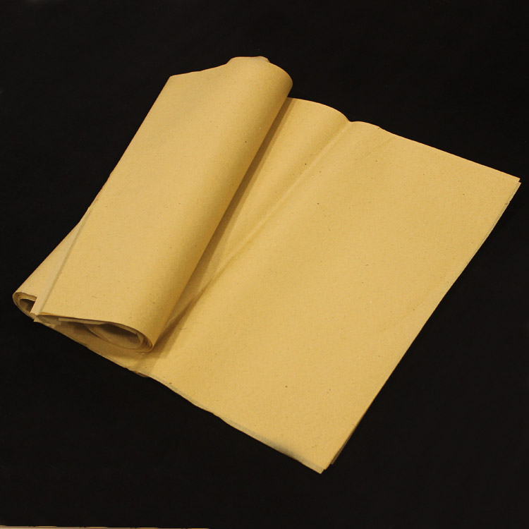 Ageless wool edge paper hair side paper wholesale practice Xuan paper Mao pen handwriting practice Yuan book paper (70 knife)