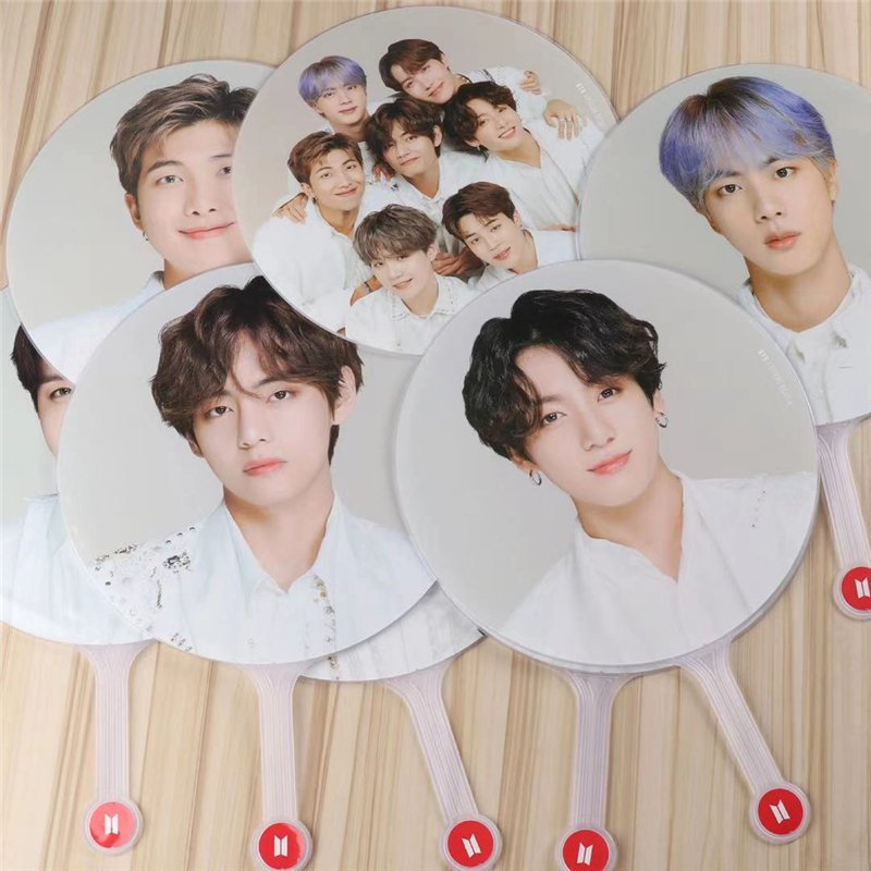 BTSグッズ うちわ 団扇 防弾少年団 BT21 写真 応援グッズ SPEAK YOURSELF [THE FINAL] ARMY 夏 人気 韓流