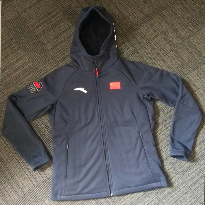 Anta 2018 Sponsors Chinese Delegation National Team Men's and Women's Light Down Jacket Legendary Blue Classic Red