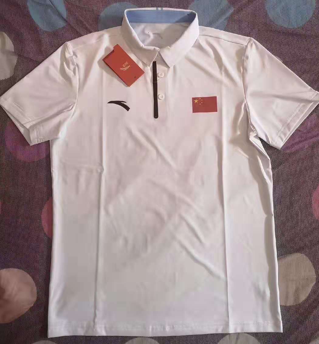 Ahn stepped in to sponsor the 2019 national team sports polo shirt