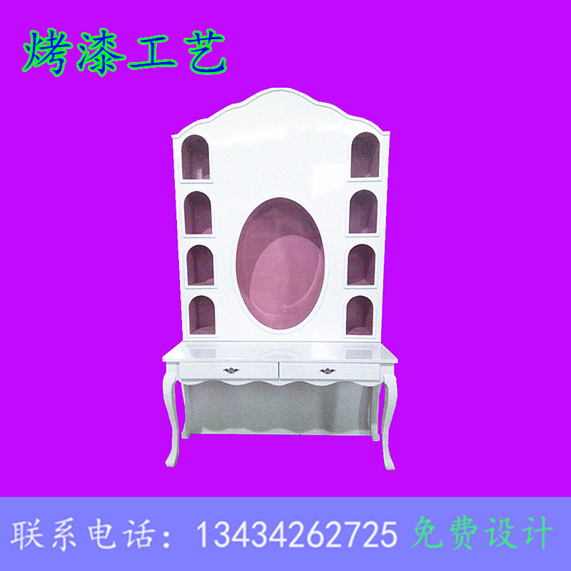 Wooden paint cave cosmetics exhibition cabinet Boutique display cabinet for small objects placed cabinet dresser