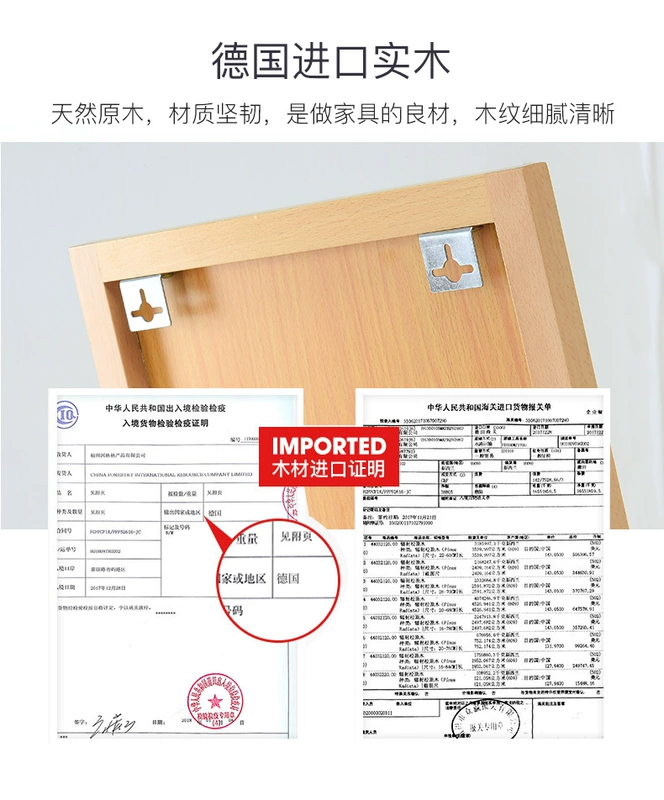 Tình yêu phải là đất gỗ vững chắc gương dài không khung Bắc Âu gương dài phòng khách treo tường gương phòng ngủ cô gái thay đồ - Gương gương treo bàn trang điểm