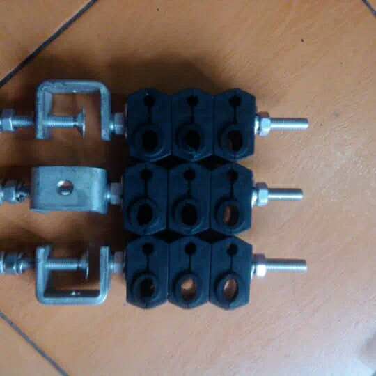 4G With Feeder Wire Nail Power Cord Card Fiber Optic Card Stainless Steel Clips