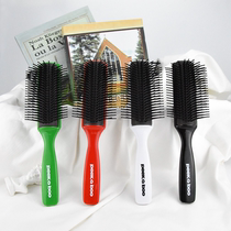 Japan imported Kawashima Fumio comb peekaboo nine-row comb hair salon special styling comb