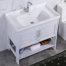 Bathroom cabinet combination Floor-to-ceiling integrated sink Wash basin Wash basin Outdoor balcony sink Household sink