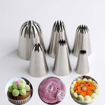 Multi-tooth 18-tooth decorating tip for cake decorating 304 stainless steel