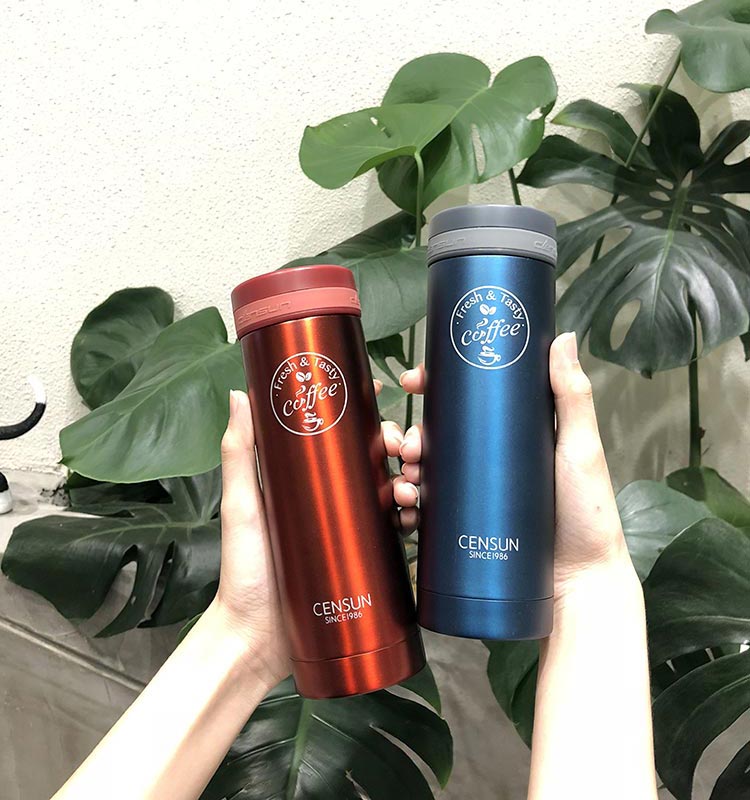 Aixin mug mug 304 stainless steel male and female student couple water cup pair 300ml