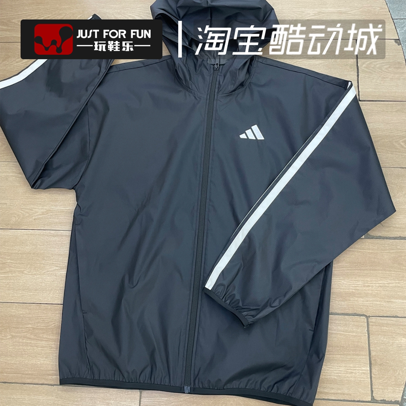 Adidas Adidas Sports Style Hooded Jacket Men's Breathable Windproof Running Training Sportswear Im7848