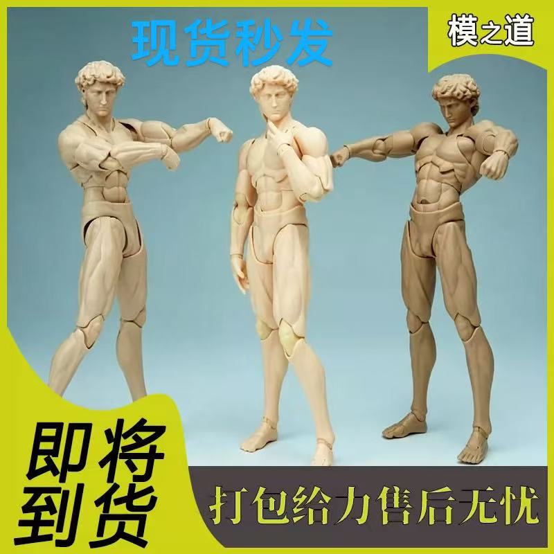In Stock: Chiyu Studio 1/12 David Movable Male Body Figure - White, Yellow, Brown, Flesh, Gray, Articulated Action Figure In Stock: Chiyu Studio 1/12 David Movable Male Body Figure - White, Yellow, Brown, Flesh, Gray, Articulated Action Figure
