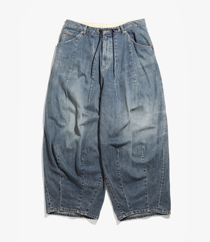 2025 New Needles H.D.Pant Jean 12oz Denim Washed Jeans, Unisex Style