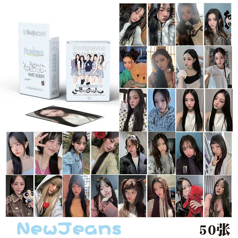 KPOP небольшая коллекция карточек порошковая чернила ve aespa gider