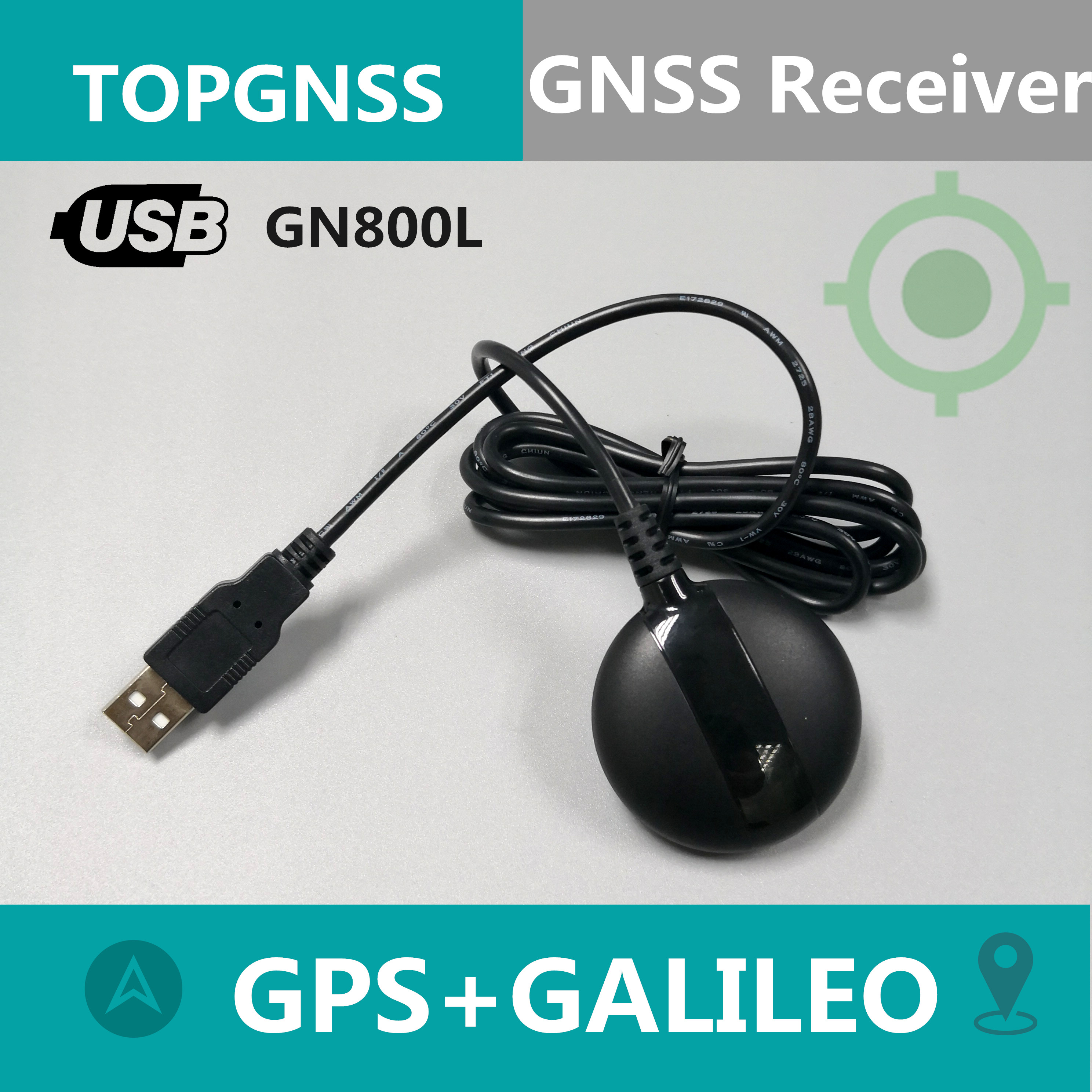 Beidou GPS GALILEO GLONASS external multi-mode receiver module USB interface network optimization road test