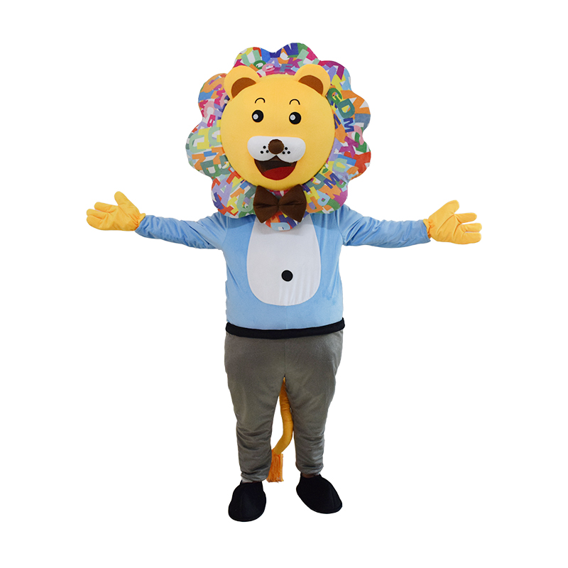 Flower lion cartoon doll costume event publicity performance costume cos adult walking props full set of clothes customization - Taobao