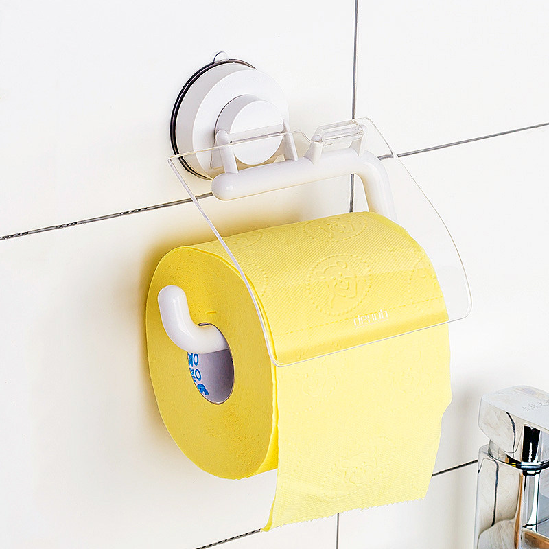 Toilet Paper Towel Box Free of perforated Home Dressing Room Drum Sanitary Paper Cylinder Waterproof Paper Towel Box toilet paper rack suction disc toilet paper rack