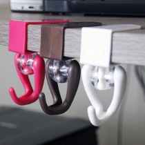  Japan imported door back hook nail-free and punch-free creative hook plastic drawer seam hook 2 door hooks