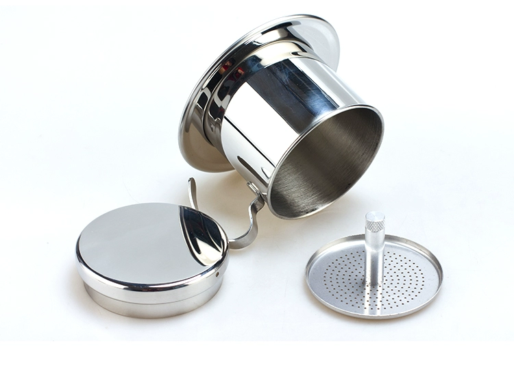 Bình pha cà phê inox, nồi lọc nhỏ giọt Việt Nam, bình lọc gia đình đặt chén, bình pha cà phê rửa tay, bình nhỏ giọt - Cà phê