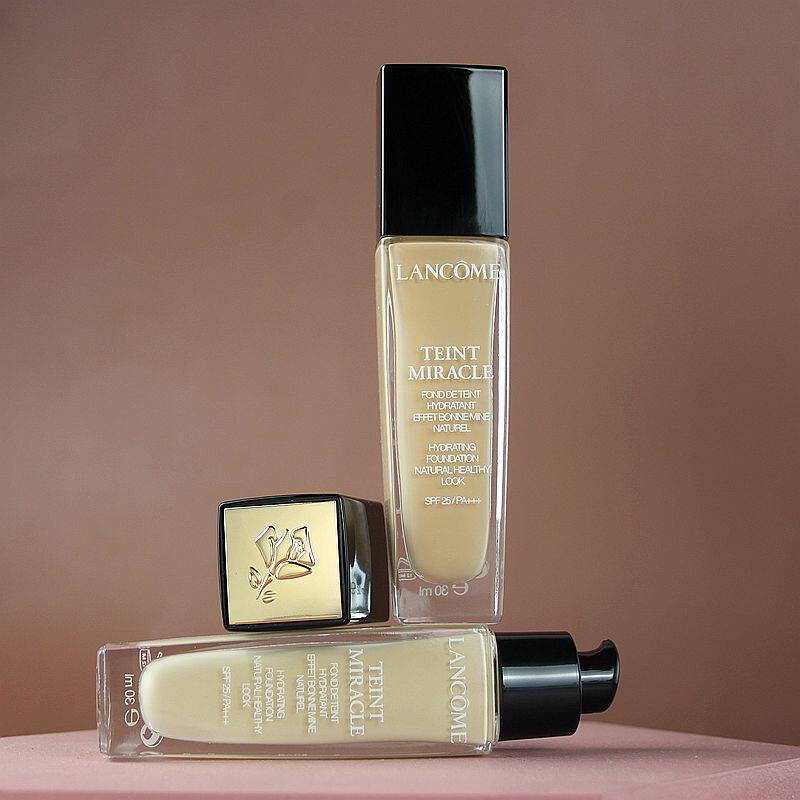 Lancome Lancome's new long-lasting makeup foundation 30ml miracle tulle long-lasting moisturizing isolation light