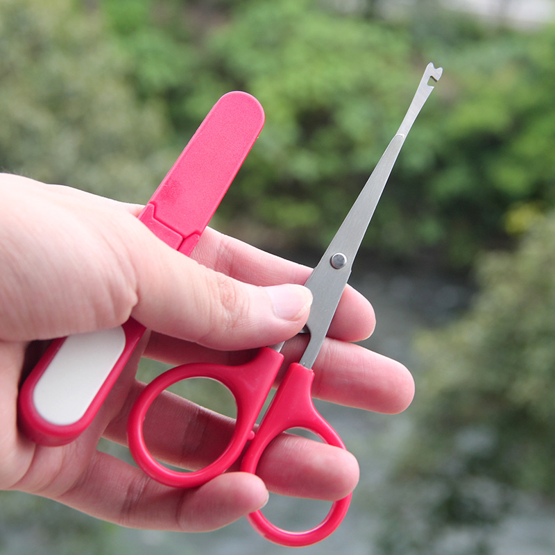 Fire cow fishing small scissors Hercules wire leather scissors Sharp portable fishing supplies outdoor fishing gadgets