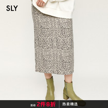 (Jianning the same)SLY summer new BAO WEN printing skirt 030DAA31-4410