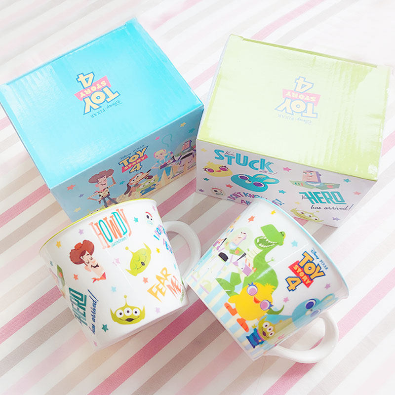 Export Toy Story Mobilizes Cartoon Mark Cup Household Cup Coffee Cup Breakfast Milk Cup
