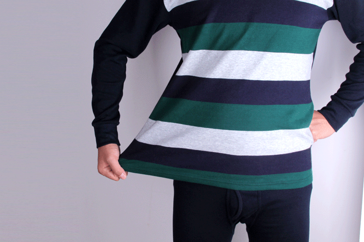 Sous-vêtement chaud jeunesse simple en coton - Ref 763136 Image 16