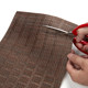 Tea tray pad fiber tea mat tea mat filter tea residue bamboo mat tea shop insulation mat bamboo mat heat insulation tea table mat free shipping