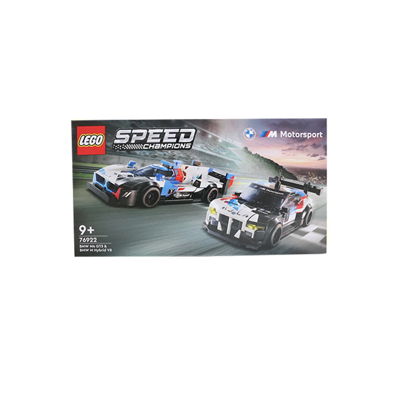Lego 76922 Bmw M4 Gt3 Super Racing Car Speed Series Boys' Educational Building Block Toy Gift