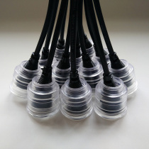 T8 lamp tube connector fluorescent lamp advertising light box waterproof lamp holder freezer fish tank lamp holder fluorescent lamp holder led lamp foot