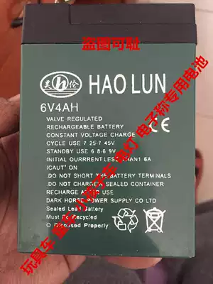 HAOLUN HAOLUN battery 6V4AH toy car baby car battery for electric car