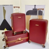 Красный чемодан для невесты для влюбленных, 24 дюймов