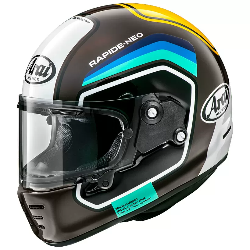 ARAI RAPIDE-NEO Ретро Круз Харли Латте Свободное Восхождение Мотоцикл Мотошлем полного лица