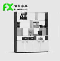 Chengdu Company Information Cabinet Wooden Office Cabinet Cabinet Cabinet Furniture Brief Office Partition Cabinet File Cabinet