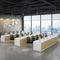 Real Estate Agency Desk Front Desk Shop Bar Desk Collection Silver Desk Graphic Advertising Travel Agency Insurance Logistics Property Desk