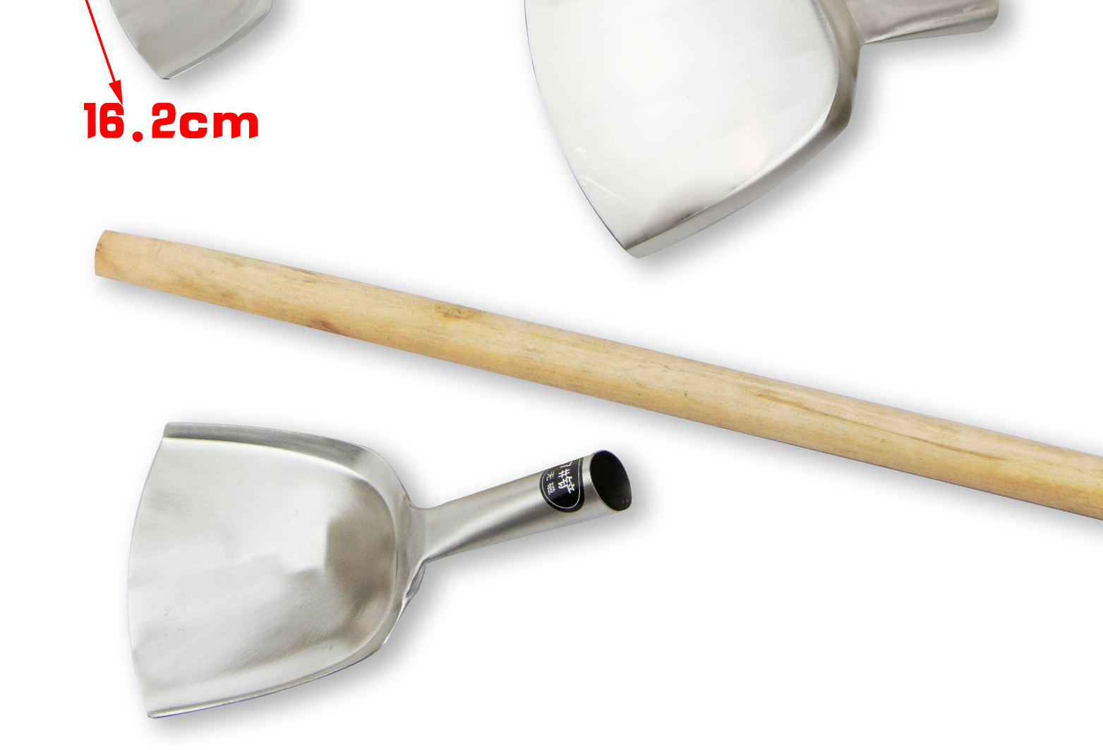 Một mét nồi lớn đặc biệt dài tay cầm xẻng lớn muỗng cơm inox bếp nấu khách sạn căng tin bếp chảo không dính