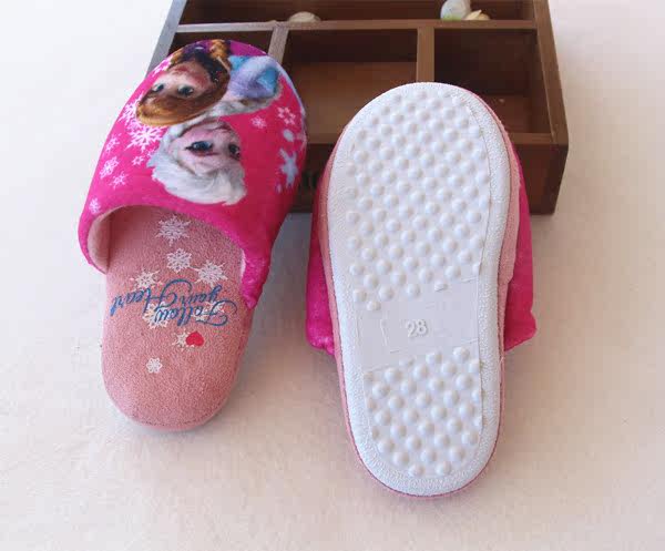 Pantoufles enfants en autre pour hiver - semelle caoutchouc naturel - Ref 1012289 Image 17