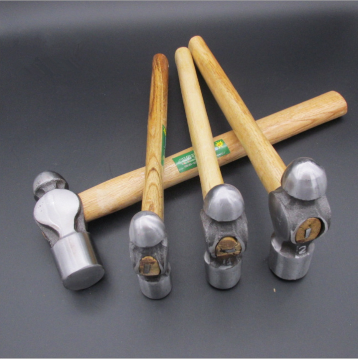 Round-headed hammer wood handle iron hammer iron hammer