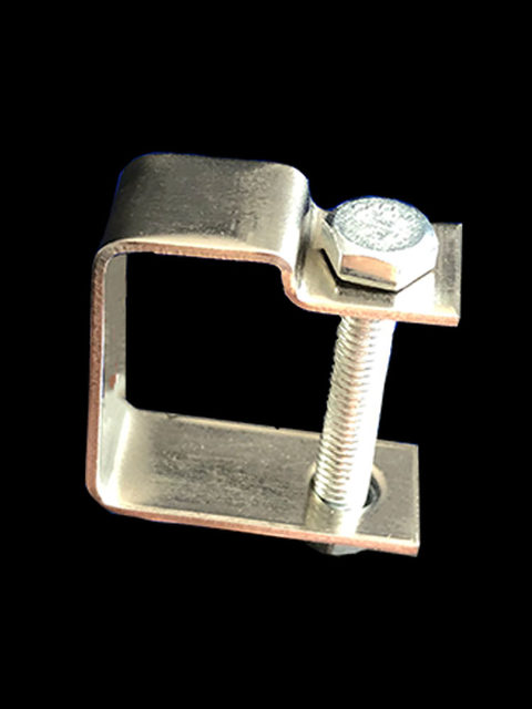 C-type fastener stainless steel 304 connection clip L-type M-type fiberglass grille clip installation fixed snap galvanized
