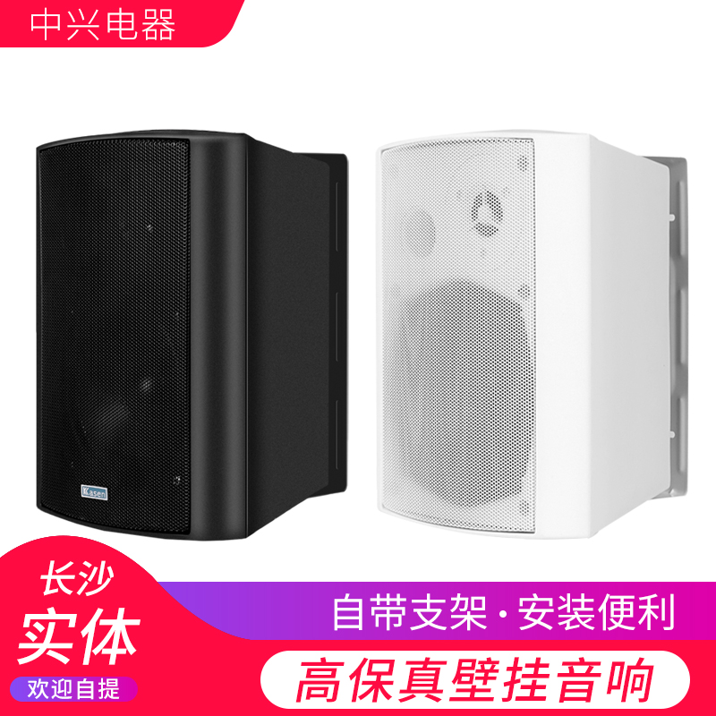 kasen Classroom hanging wall Horn Constant Pressure Wall-mounted Speaker Campus Radio System Shop Background Music Acoustics-Taobao