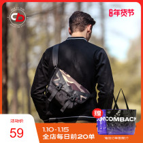 COMBACK trend shoulder double-sided cover mens bag back Leisure oblique span dead flying small camouflage women sports bag