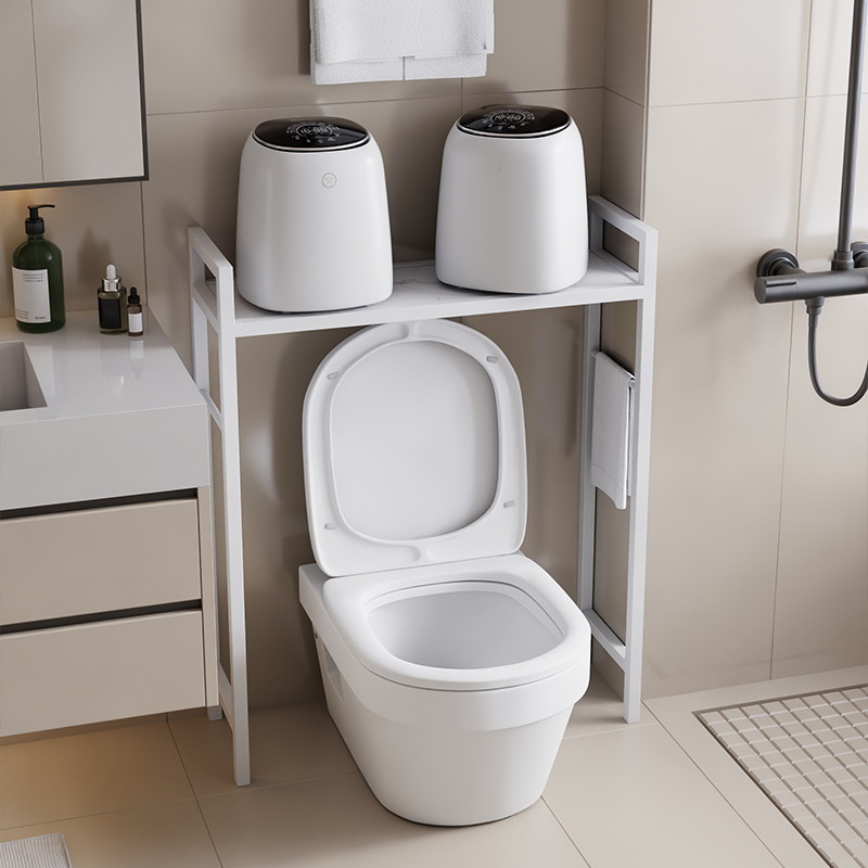 Multifunctional Storage Rack Above the Toilet in the Bathroom, Gap Bracket for the Back of the Bathroom, Mini Washing Machine Storage Rack Multifunctional Storage Rack Above the Toilet in the Bathroom, Gap Bracket for the Back of the Bathroom, Mini Washing Machine Storage Rack