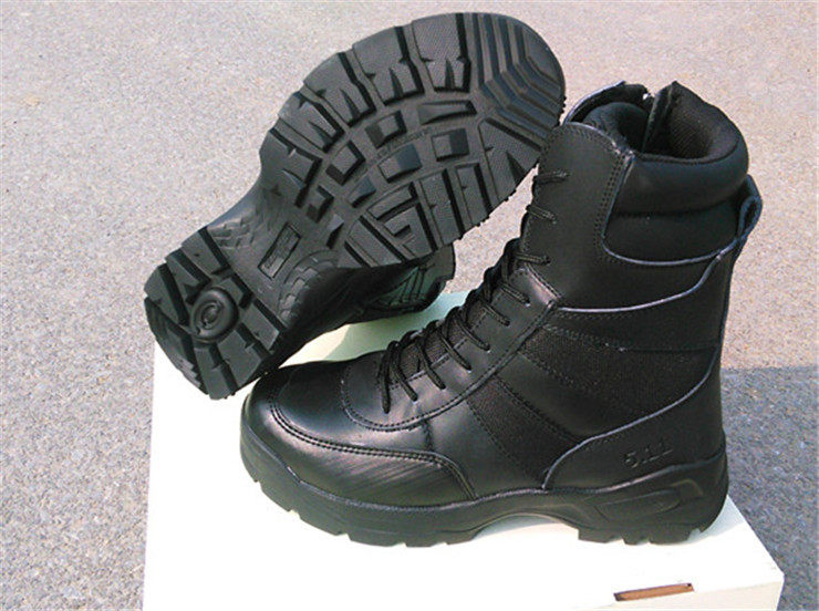 Bottes militaires en cuir - porter - Ref 1397667 Image 12