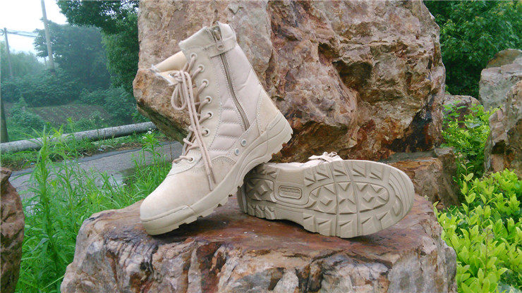 Boots militaires SWAT en cuir - dérapage - Ref 1400626 Image 17