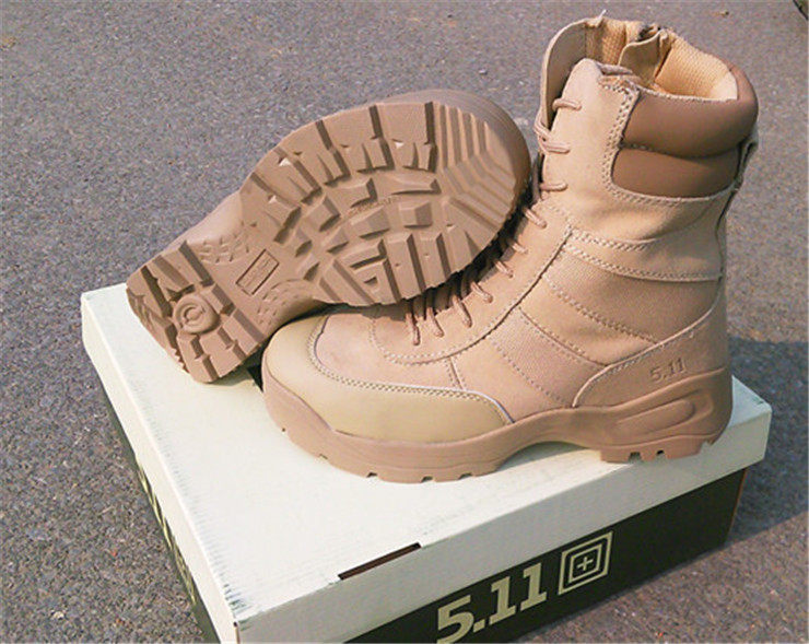 Bottes militaires en cuir - porter - Ref 1397667 Image 11