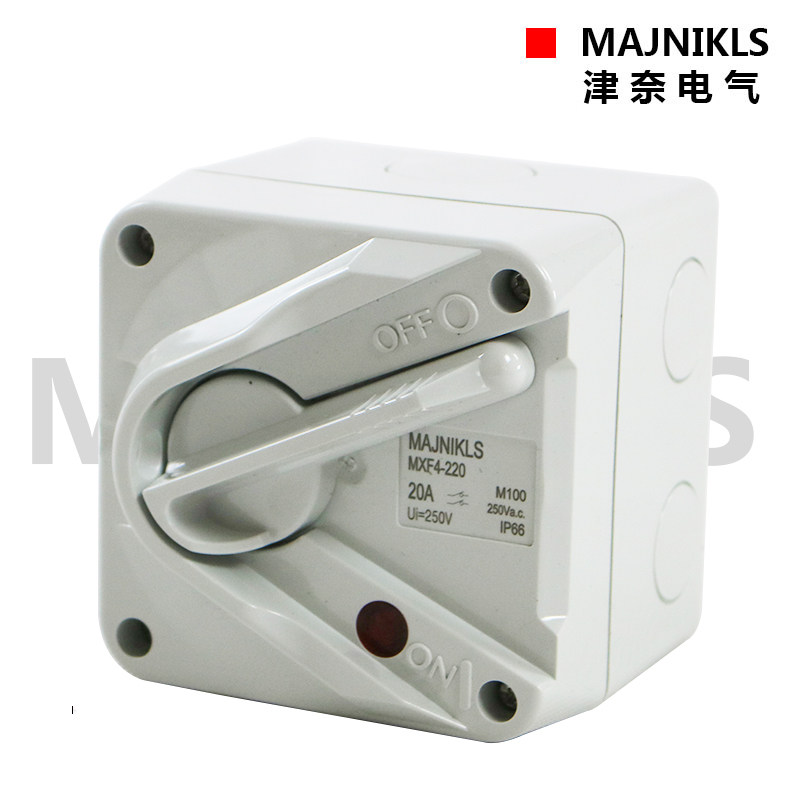 MAJNIKLS bit relay Jinnai factory direct sales outdoor isolation switch MXF4-216A waterproof anti-flame retardant