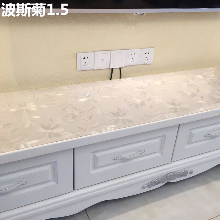 tivi samsung 40 inch Chống thấm và chống dầu dùng một lần PVC TV tủ khăn trải bàn khăn trải bàn pha lê mat đầu giường - TV tivi sony 55 inch