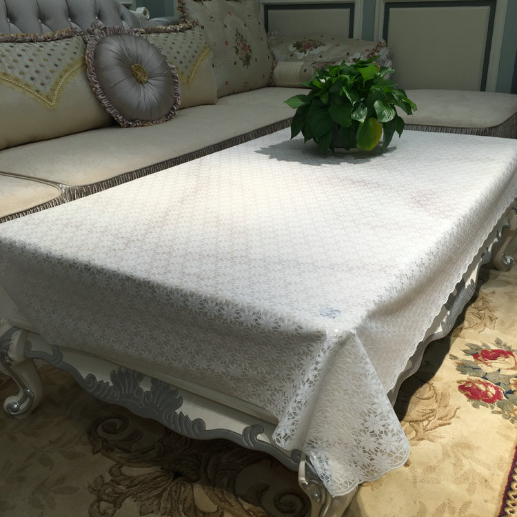 Tùy chỉnh PVC không thấm nước không rỗng TV tủ bàn khăn trải bàn khăn trải bàn vải đầu giường mat tươi loạt - Khăn trải bàn khăn trải bàn caro đỏ