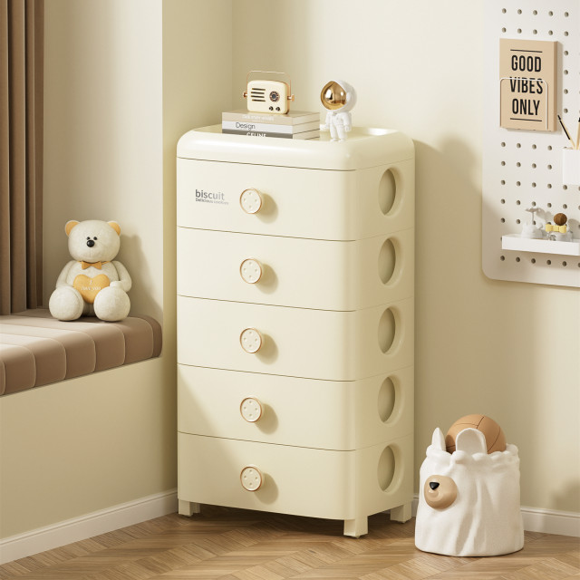 Drawer storage cabinet Home bedroom bedside storage cabinet